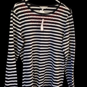 Nwt Christopher & Banks long sleeve top.